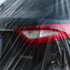 Universal Car Transparent Cover Waterproof Dustproof Lightweight UV Protection Thin Portable Rain Cover for Auto Type2