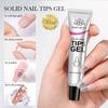 BORN PRETTY 15ml Clear Non Stick Hand Extension Gel 3D Shaping Sculpting Carving Nail Art Solid Hard Gel for Fake Nail