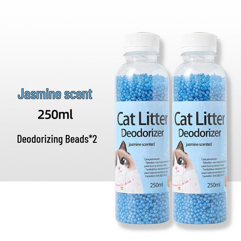 Cat Litter Deodorizing Beads - Odor Remover and Litter Box Companion
