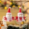 Christmas Tree Ornaments New Year Gifts for Couple Ornaments Santa Claus Star Pendant 2026 Christmas Party Hanging Decoration