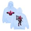 Bluzy z kapturem Duelist Daredevil Marvelrivals Daredevil Nadruk Anime Bluza Męska Damska Luźna z Długim Rękawem Streetwear Jesień Casualowa Bluza z Kapturem