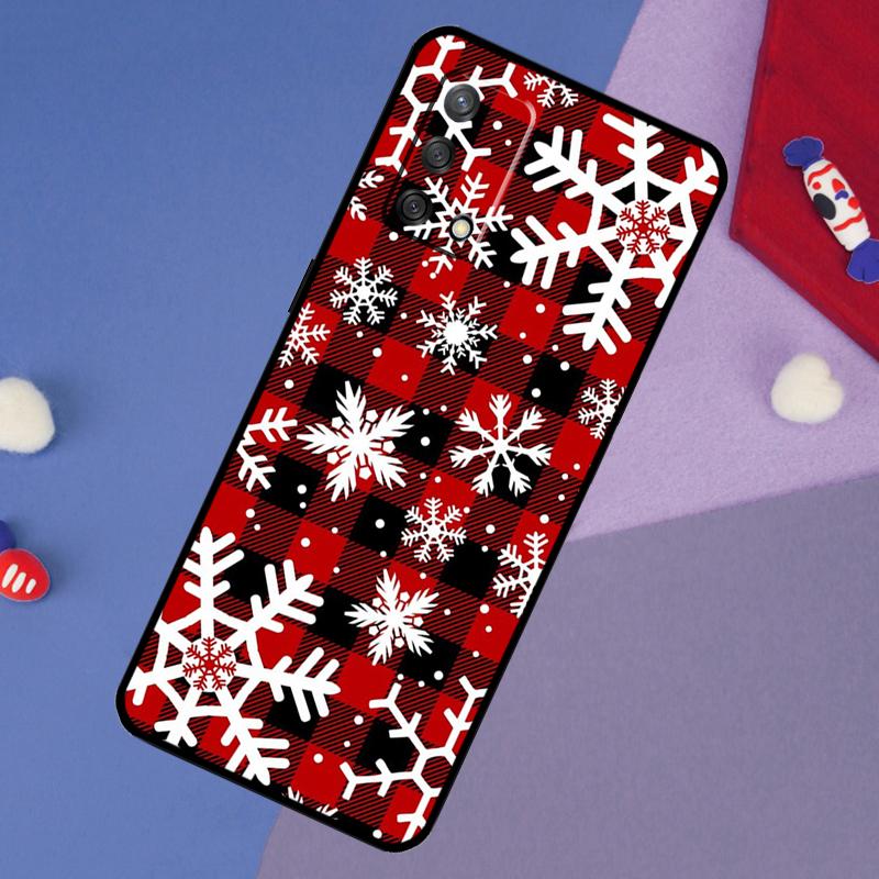 Snow Snowflake Winter Case For Oppo A5 Pro A6 A57 A17 A78 A54 A74 A94 A76 A16 A96 A18 A40 A60 A80 A38 A58 A98 A15