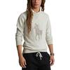 Polo Ralph Lauren Ss24 Equestrian Embroidered Crewneck Knit Casual Sweatshirt Men sweatshirt Light-Heather-Gray MNPOKNI16823444-020