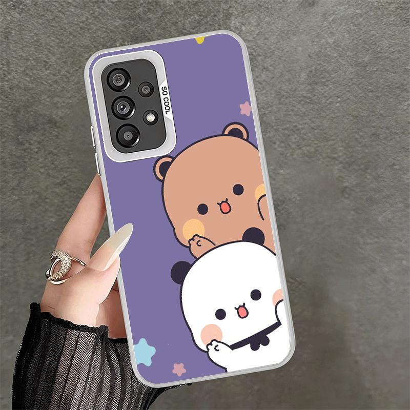 Bubu Dudu Cartoon Cute Shockproof Phone Case for Samsung A17 A16 A15 A14 A37 A57 A36 A56 A26 A35 A55 A25 A34 A54 A24 A13 A23 A33