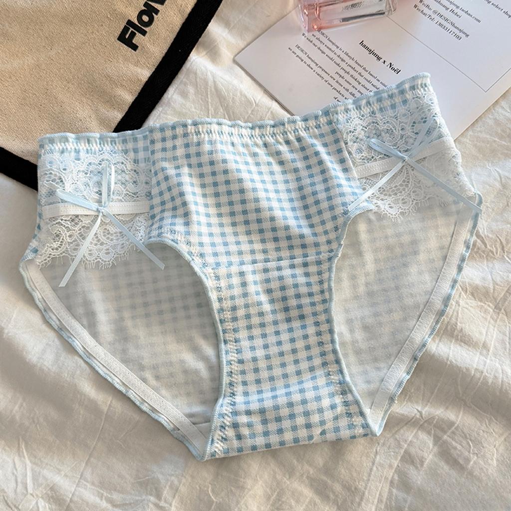 Women's New Summer Sweet Floral Cotton 10A Antibacterial Extended Comfortable Breathable Briefs