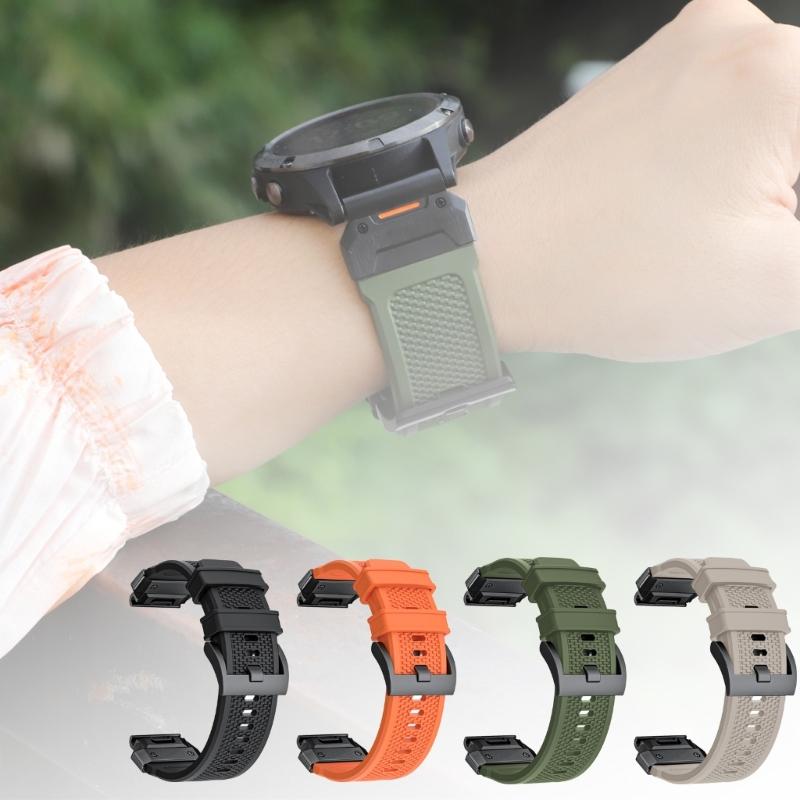 Silicone Band for 22mm/26mm Replacement Wrist Strap Quick Release Wristband Strap Sweatproof Bracelet Watch Belt