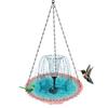 Plastic Fountain Bird Feeder Metal Hummingbird Drinker Bird Water Dispenser  Bird Watchers