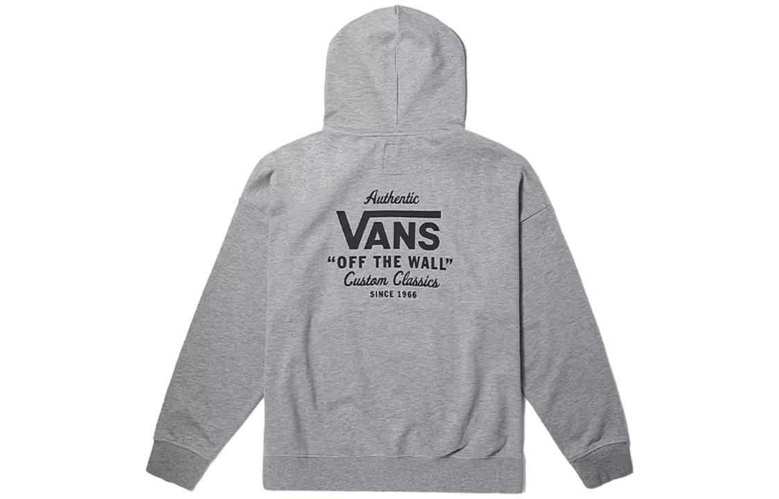 Vans Sweatshirts Unisex Gray Hooded Moderate Regular VN000H0THTG L