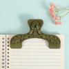 Vintage Zinc Alloy Page Antique Bookmarks For Book Lovers Vintage Flower Bookmark Engraved Flower Book Clip Page Holder
