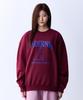ADERNM Cats Sweatshirt Burgundy