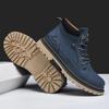 Heißer Verkauf Herrenstiefel Handgefertigt Echtes Leder Knöchelhohe Stiefel Winter Leder Schuhe für Herren Outdoor Hohe Wanderstiefel Sneaker