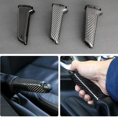 Capac mânere frână de mână pentru BMW E90 E92 E60 F30 E31 E35 F34 F10 F20 F80 universal din fibră de carbon model ABS accesorii interioare
