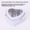 Tinplate Small Jewelry Heart-shaped Iron Can Tinplate Box Badge Small U Disk Iron Box