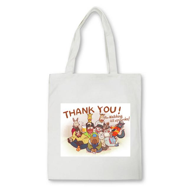 Cute Odd Taxi Anime Printing Shopper taška Ženy Estetická grafika Taška přes rameno eco Vysokokapacitní taška plátěná taška Bolsas