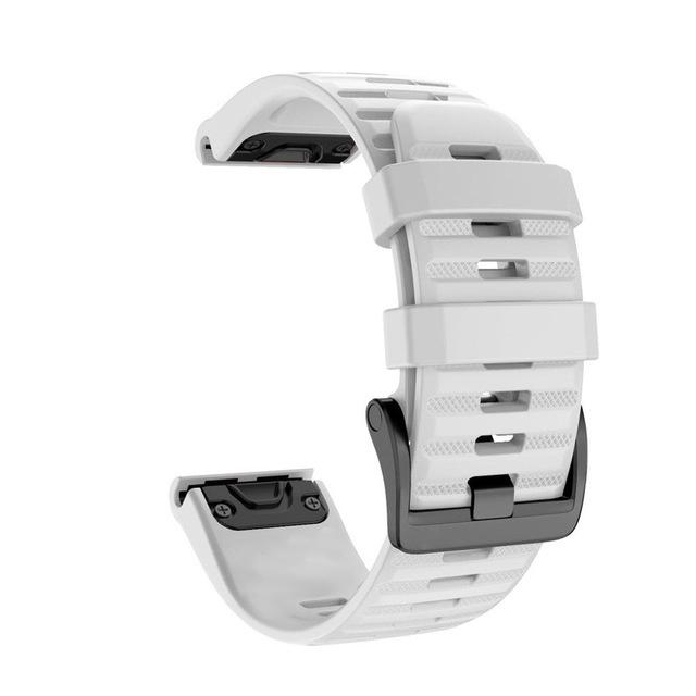 26 22MM Cinturini per orologi in silicone per Garmin Fenix ​​6X6 6S Pro 7X7 Easyfit cinturino Fenix ​​5 5X 5S Plus braccialetto Smartwatch