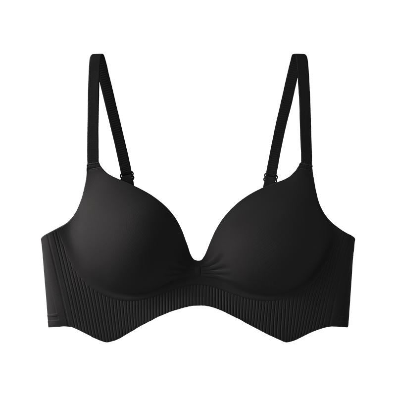 New Underwear Women's Small Breasts Gather and Show Large Bras, Close Secondary Breasts, Anti-sagging and Seamless Women's Steel-rimmed Bras