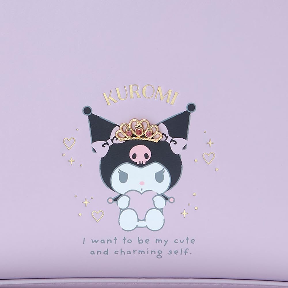 Sanrio Pouch Kuromi Kuromi 19 x 7 x 12 cm Tiara Series Character 619779 SANRIO Kuromi-chan Heart-Pounding