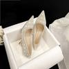 Women's High Heels Stiletto Heels Sequins Rhinestone Decoration Fashion Women's Dress Party Shoes