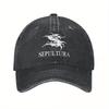 Șapcă de Baseball Sepultura de la Trupa Braziliană de Heavy Metal, Perfectă pentru Vânătoare și Camping, o Șapcă Humorousă de Tip Trucker pentru Unisex T