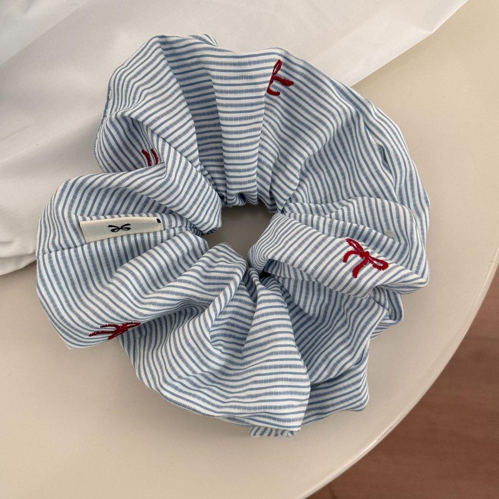 Large Big Hair Band Elastic Scrunchies Headband Tie Rubber for Women Girl Adults Kpop Leading Fashion Popular Vintage Fascinator