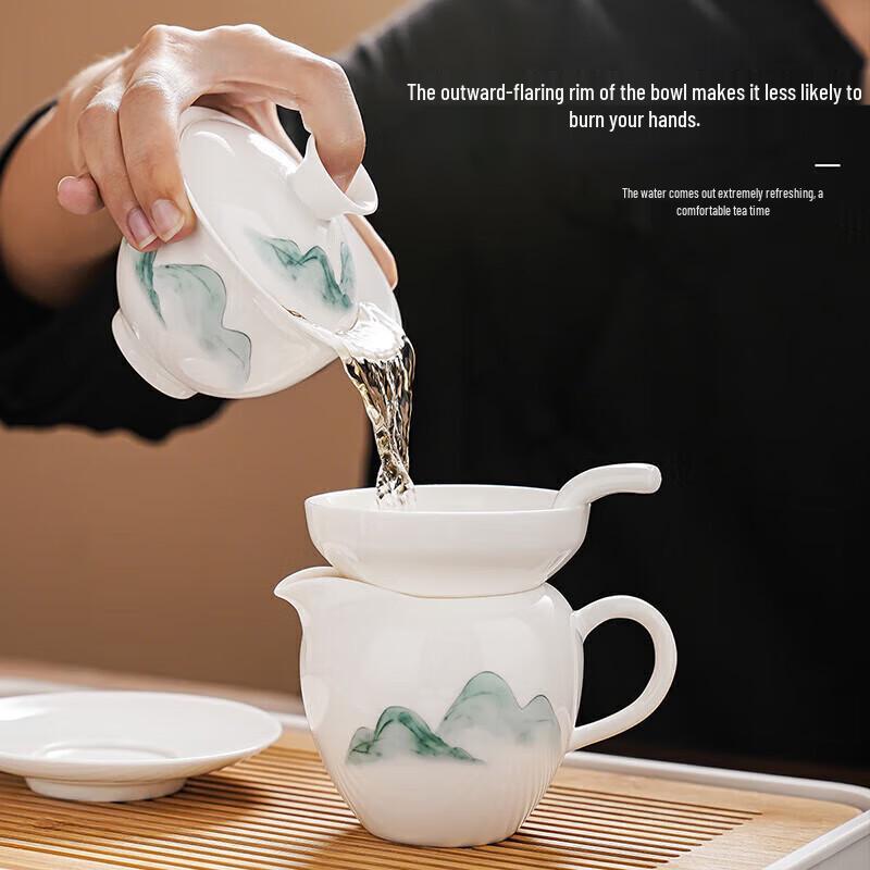 Chinese Ceramic Gongfu Tea Set