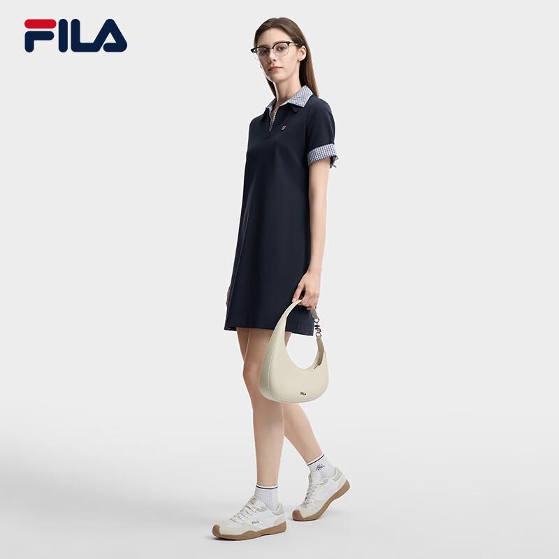 Fila Women's Plaid Polo Knit Dress