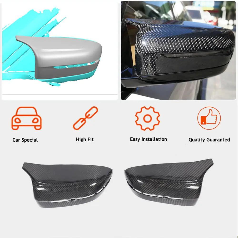 M-Look Mirror Caps Red Carbon for BMW 4 Series G22/23/26 2020-