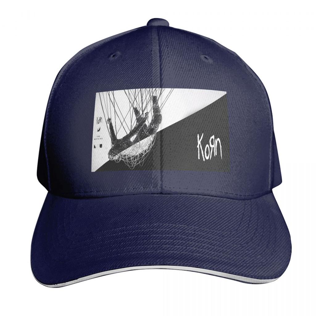 Korn The Nothing Music Rock Deniimm Cap Fashion Casual Baseball Caps Adjustable Hat Hip Hop Summer Unisex Baseball Hats