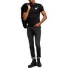 Emporio Armani Solid Color Short Sleeve Polo Shirt Men Tops Black 6H1FG3-1JTUZ-999