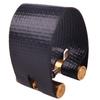 Saxophone Ligature Fastener Adjustable Screw Uniform Sound Sax Ligature Replacement Black Tenor
