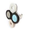 NOA [K0247] - Designerring 'Bora Bora' blau beige
