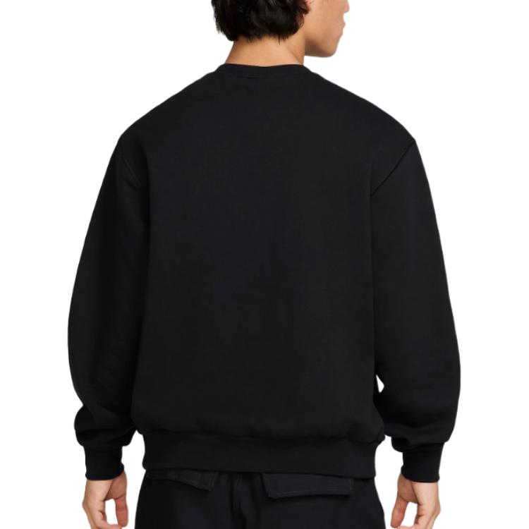 Nike Sweatshirts Men's Black Crew Neck Moderate FV7354-010