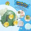Turtle Bath Toy for Kids Waterfall Bath Toy with Spinning Wheel Strong Suction Cups Sound Bathtub Water Toy for Toddler Tub Time