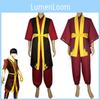 Autentyczny strój cosplay Księcia Zuko z Avatar: Legenda Aanga na imprezy Halloweenowe