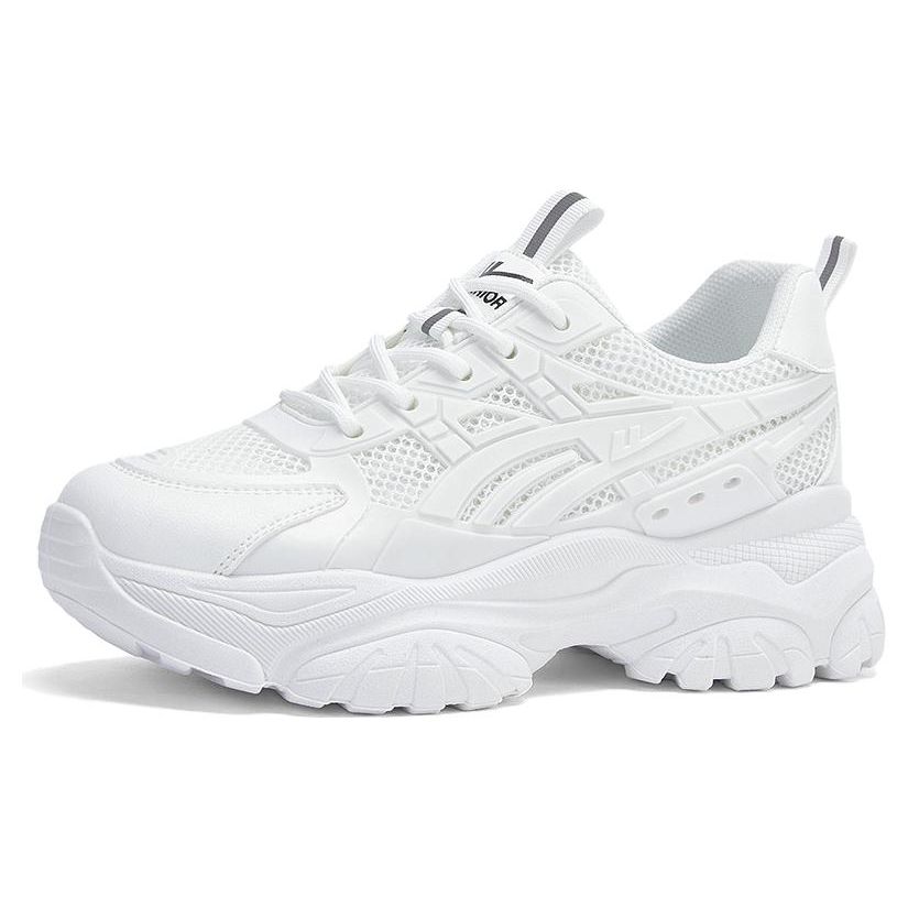Warrior Simple Versatile Low-Top Casual Shoes Women sneaker White WBN(JS)-0515101