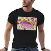 Pink Tiger With Flowers TShirt Unisex T Shirts Cotton T Shirt Unisex Luxury Printed T Shirts For Unisex TShirt
