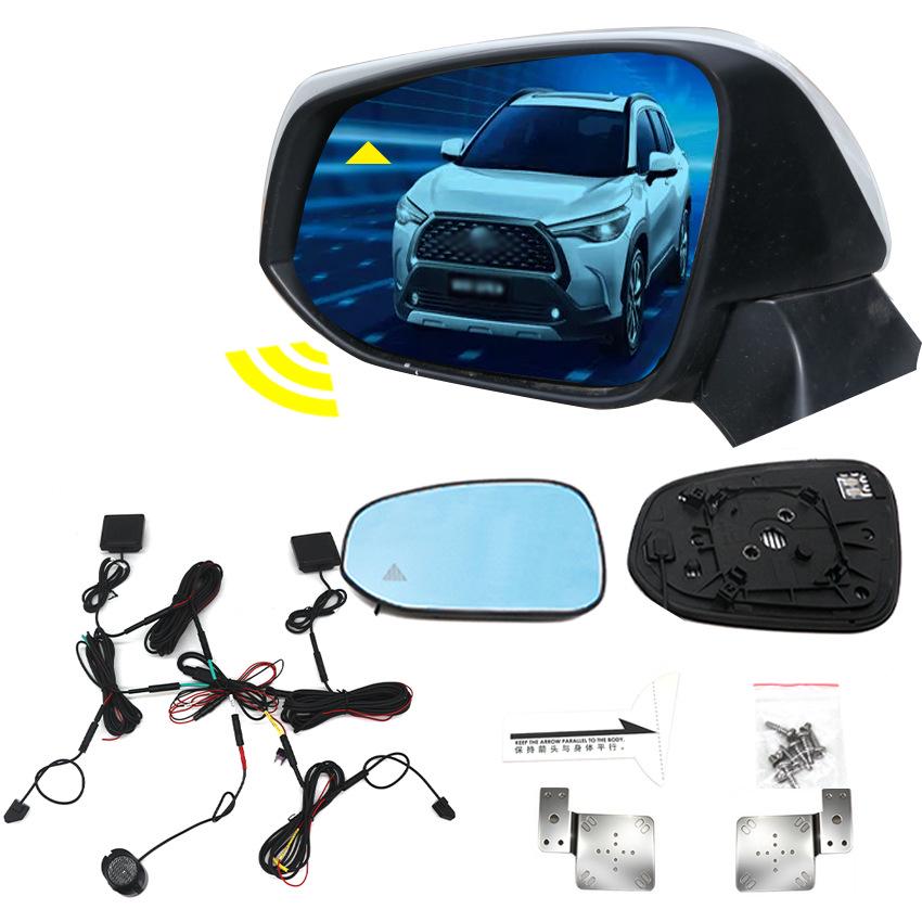 Rearview Mirror Blind Spot & Lane Departure Warning System for Toyota Corolla, RAV4, Levin, Camry