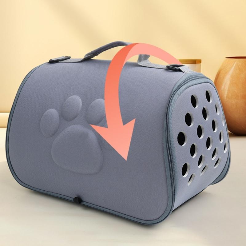 Cat-in-bag Comfort Carrier for Puppies Carry Bag Outdoor Travel Shoulder Carrier Foldable Travel Safe Handle