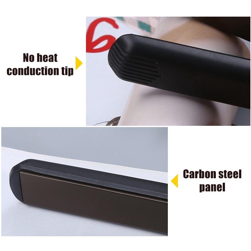 Prostownica do włosów Proste włosy Kręcone włosy Prostowanie włosów Termostat 2 w 1