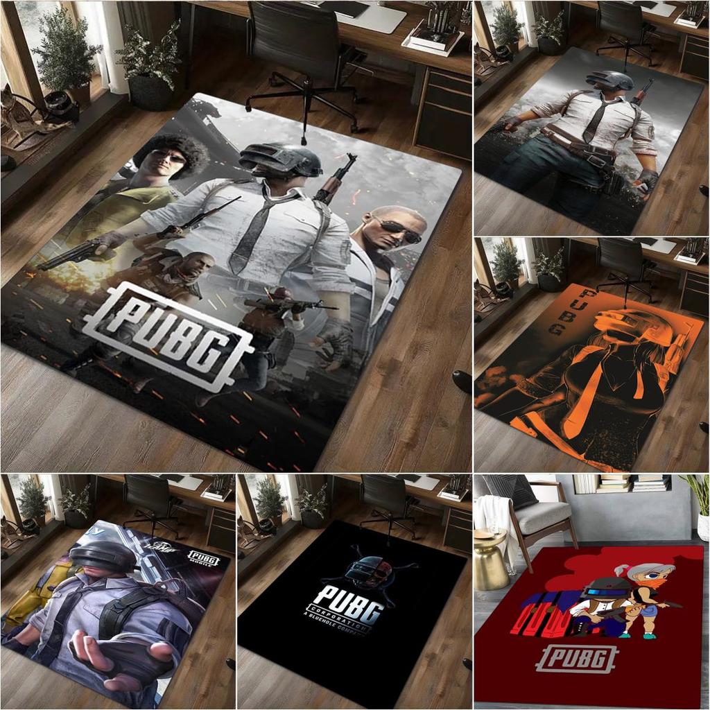 1Pc PUBG Print Rug - home decoration Carpet For Living Room Bedroom Flooring Computer Chair Area Rug