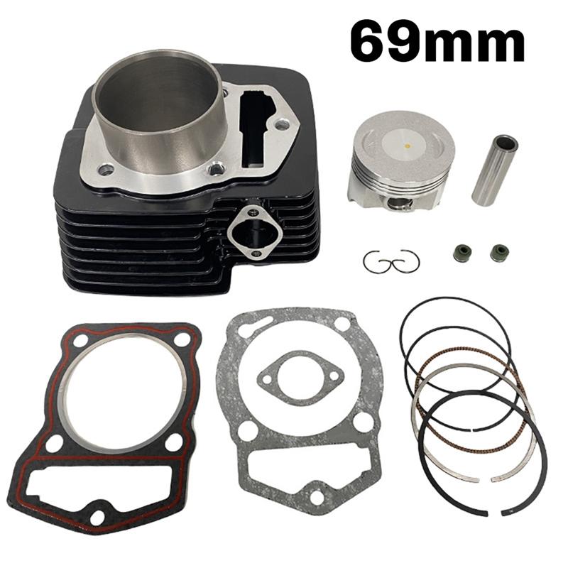 Motorcycle Engine Replacement Parts- For Zongsheng CB250 Italika 250Z 69Mm Cylinder Piston Gasket Kit