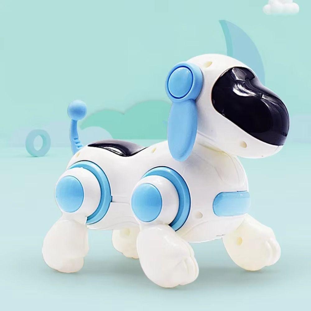 with LED Smart Dog Pet Toy Puzzle Toy Robot Electronic Dog  Valentine's Birthday