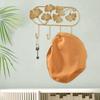 Wall Hook Wall Mount Multipurpose Ornament Leaf Design Easy to Install Decorative for Balcony Dorm Garden Bathroom Kitchen