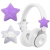 Coppia di Decorazioni per Cuffie da Gioco in Peluche Morbidi Proteggi Pad Auricolari per Comfort e Riduzione del Rumore Opzione Multicolore
