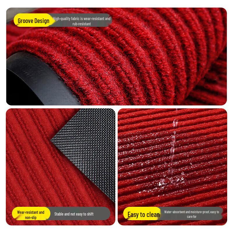 Commercial PVC Non-Slip Welcome Floor Mat