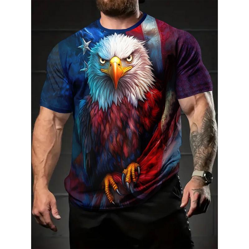 Men's T-Shirt with Egyptian Pharaoh Graphic T-Shirts Breathable Men Top Trendy Oversized Men's Clothing New Fashion Y2k Clothes
