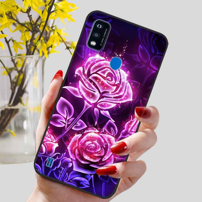 For ZTE Blade A51 Case Lovely TPU Silicone Soft Phone Cover for ZTE Blade A51 / A71 Protect Bumper Cover On BladeA51 A 51 Cute