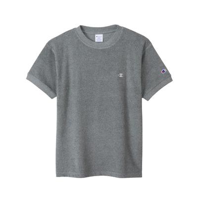 Short Sleeve T-Shirt Crew Neck Cotton USA One-Point Embroidered Logo Basic C3-X359-070-M (SIZE M)