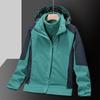 Windproof Cold-Resistant Detachable 3-in-1 Couple's Outdoor Jacket