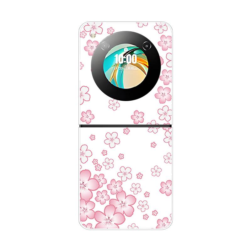 For ZTE Nubia Flip Flip2 Telefoncover Beskyttende Hård PC Skal Stilfuldt Dyremønster Gennemsigtigt Cover Til ZTE Libero Flip Covers